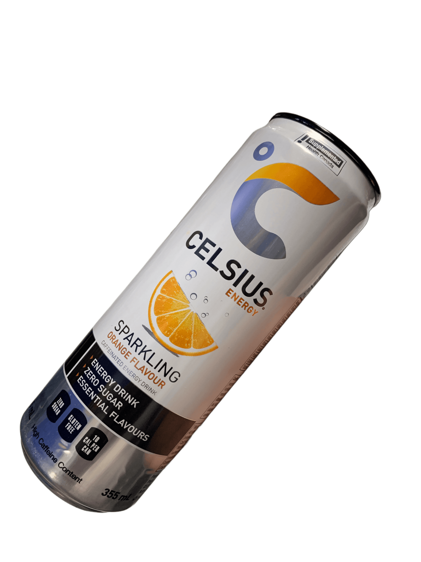 Celsius Sparkling Orange Zero Sugar Energy Drink 355ML - Canadian Edition