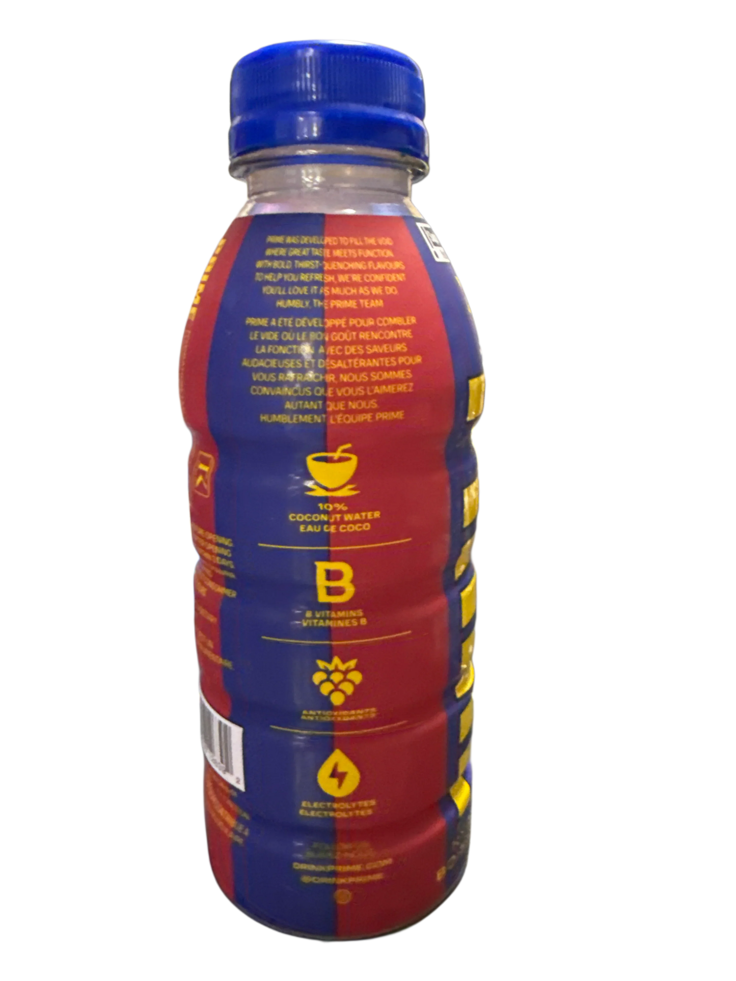 Prime Hydration Barcelona Berry Freeze Flavour 500ML - Canadian Edition