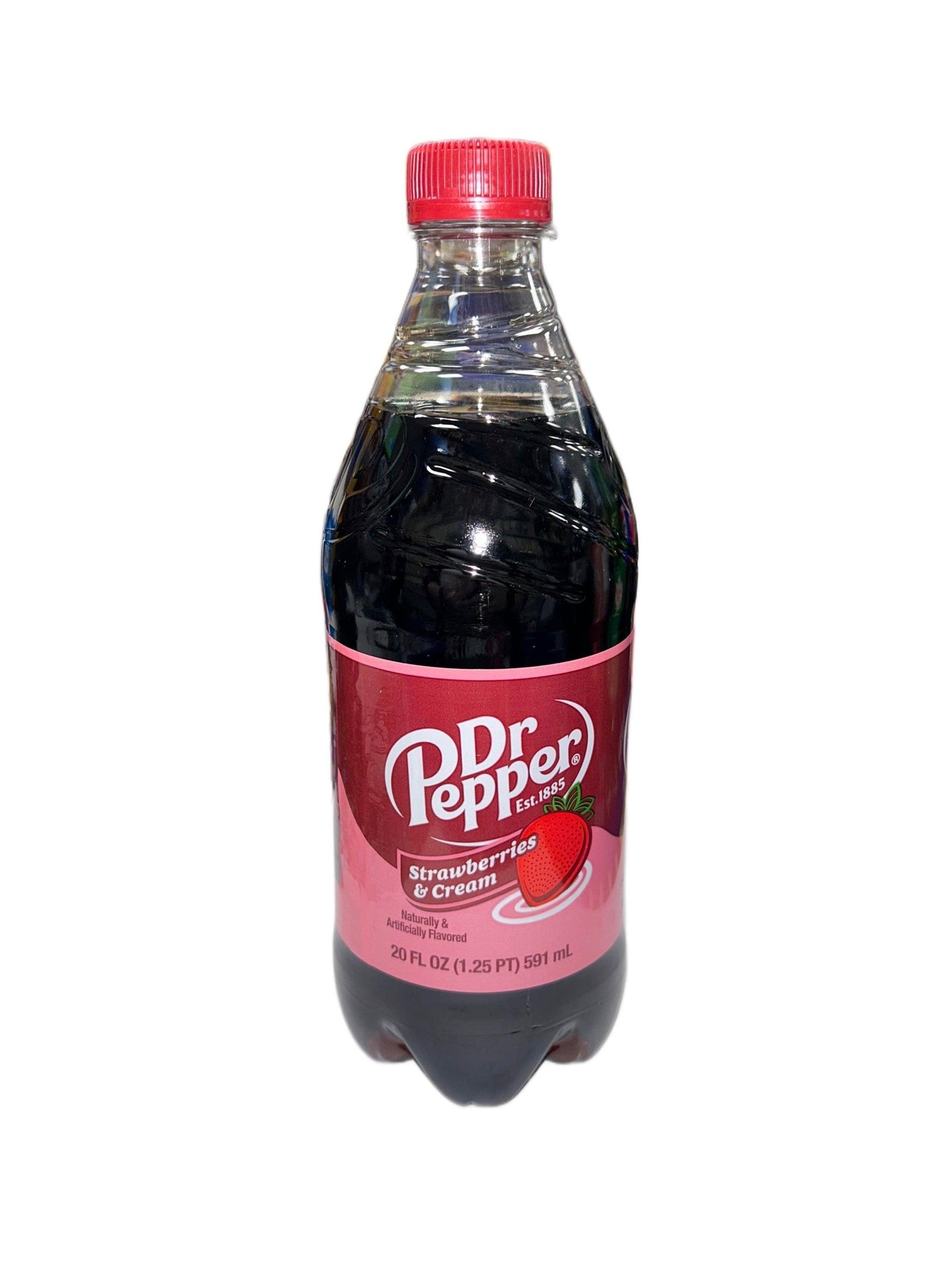 Dr. Pepper Strawberries & Cream Bottle - 20OZ