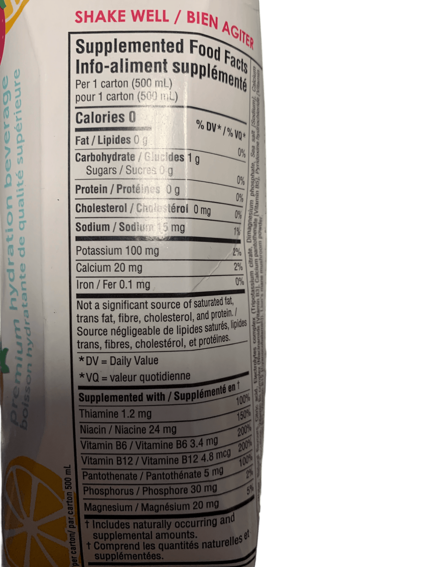 Joyburst Renew Mind + Body Strawberry Lemonade Hydration Drink 500ML