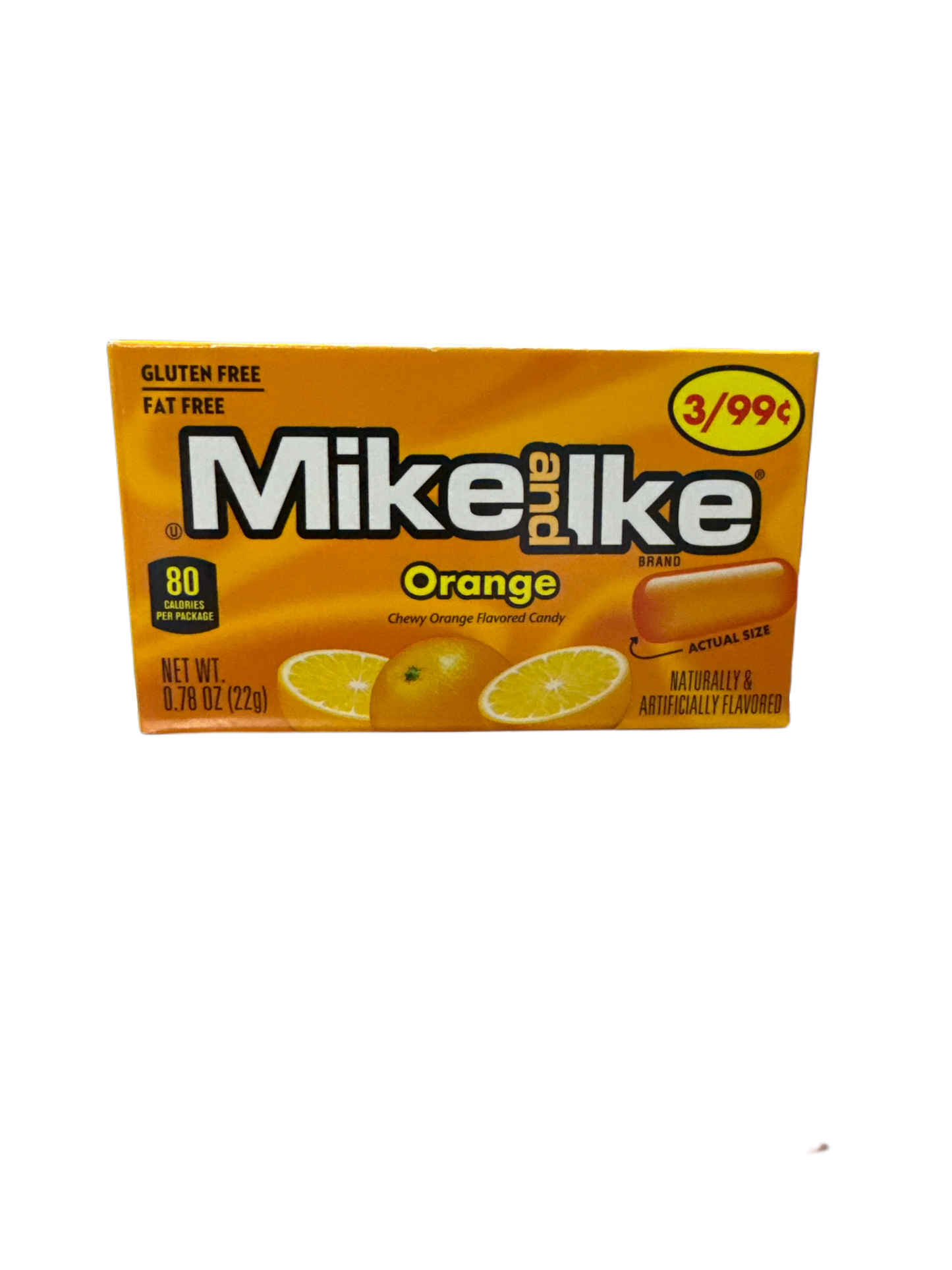 Mike and Ike Orange Flavour Candy 22G - U.S Edition