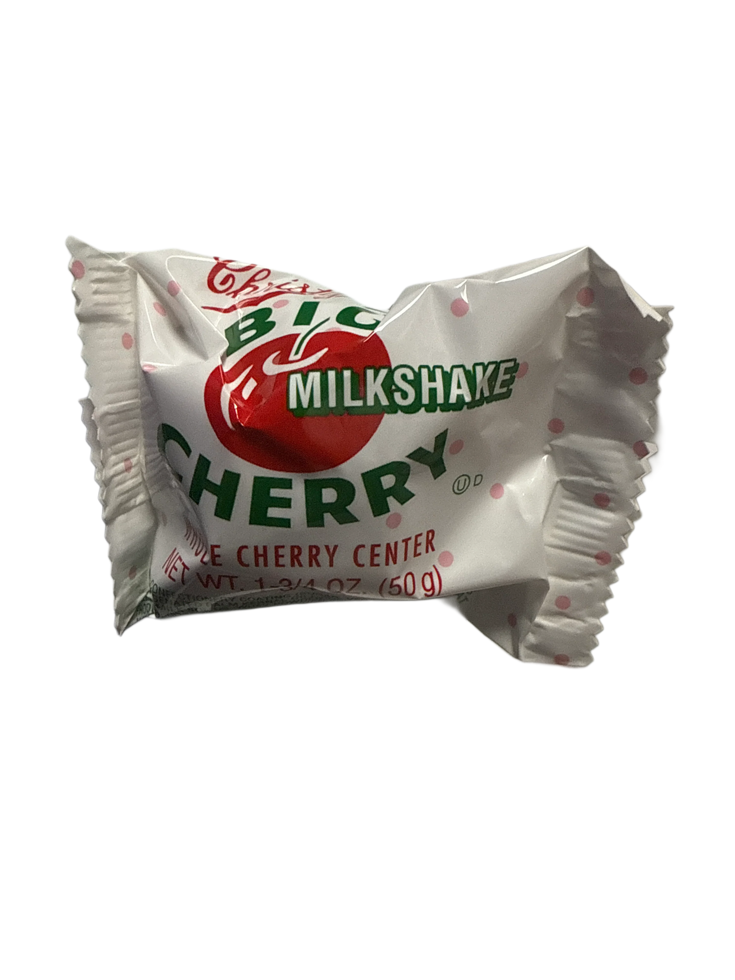 Christophers Big Milkshake Cherry Covered Chocolate 50G - U.S Edition