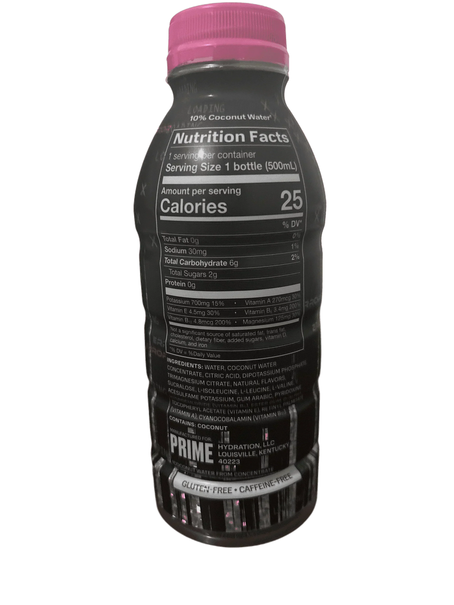 Prime Hydration Glitch Elixir Drink 500ML - Limited Edition