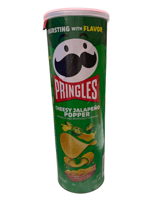 Pringles Cheesy Jalapeno Popper Flavour 158G - U.S Edition