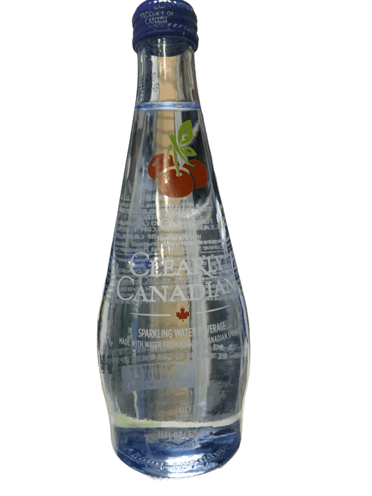 Clearly Canadian Sparkling Wild Cherry Bottle 325ML - Canadian Edition