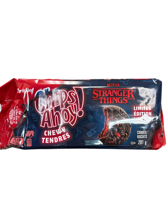 Chips Ahoy Chewy Limited Edition Stranger Things Halloween Cookies 281G - Canadian Edition