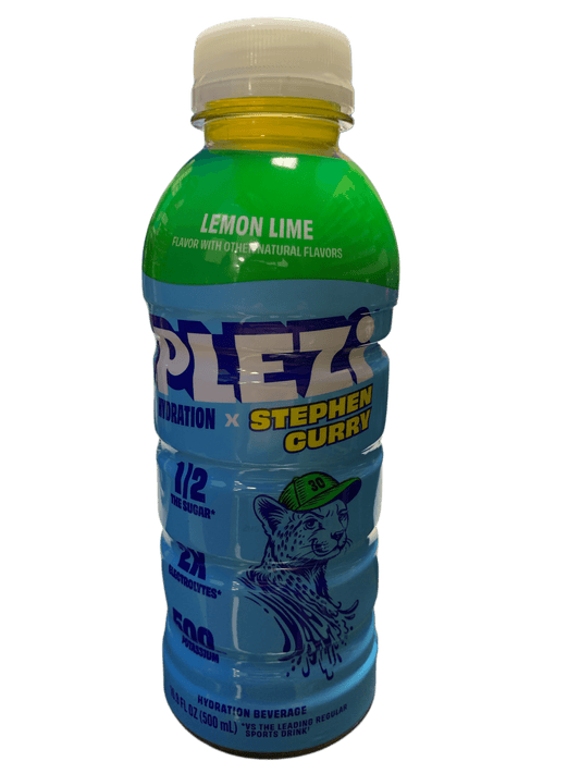 Plezi Hydration (Stephen Curry) Lemon Lime Flavour 500ML - U.S Edition