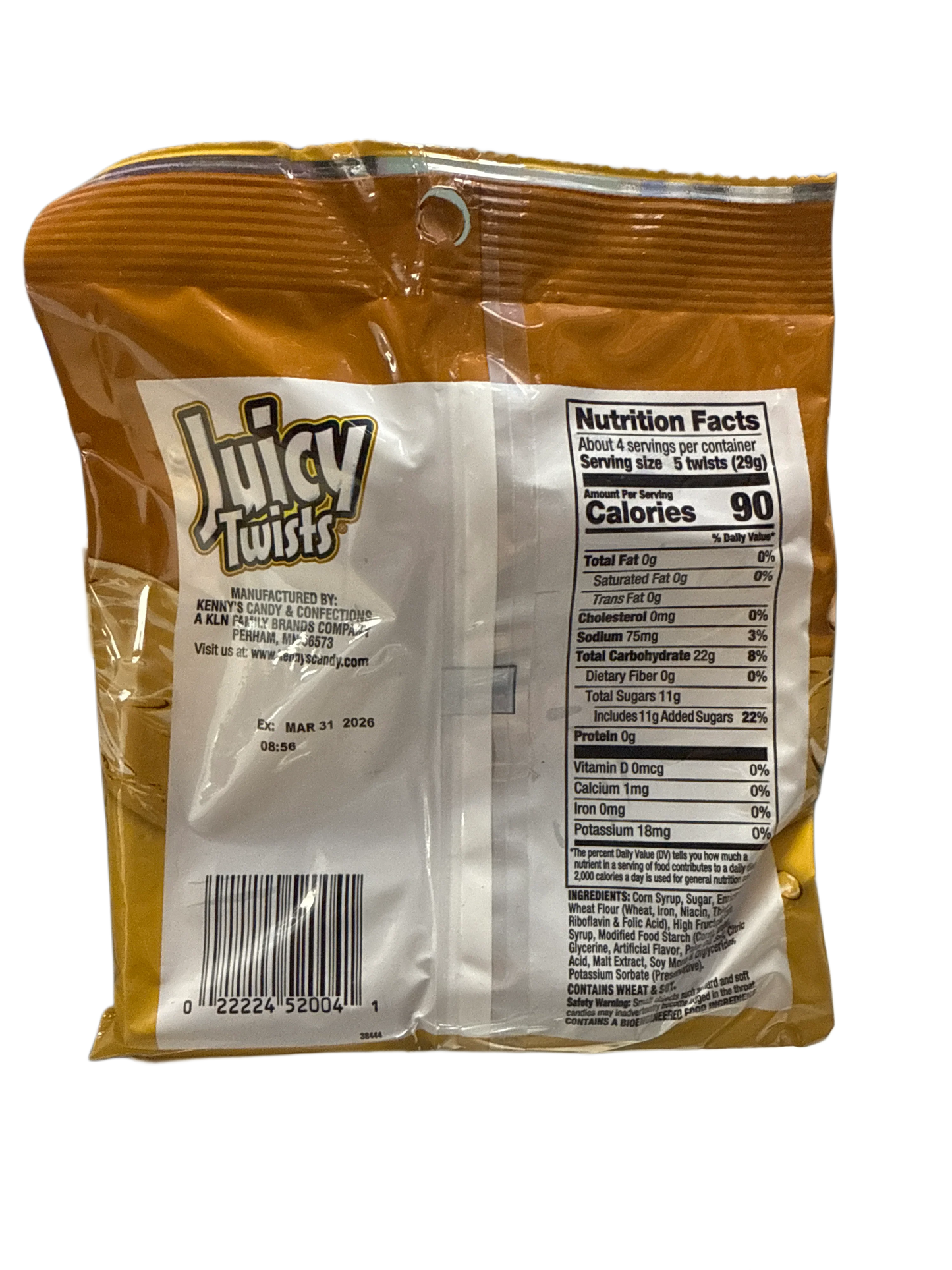 Juicy Twists Root Beer Flavour Candy 113G - U.S Edition