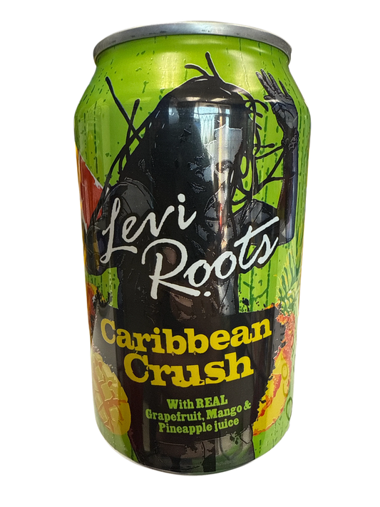 Levi Roots Caribbean Crush Grapefruit Mango Pineapple Flavour 355 ML - U.K Edition