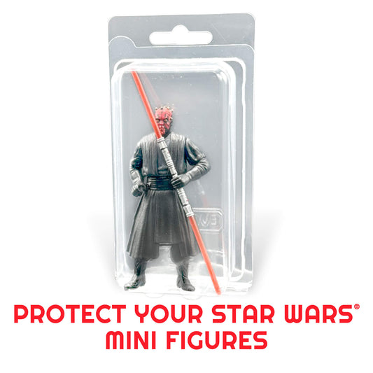 35 EVORETRO Action Figure Blister Packs for 3.75, Large