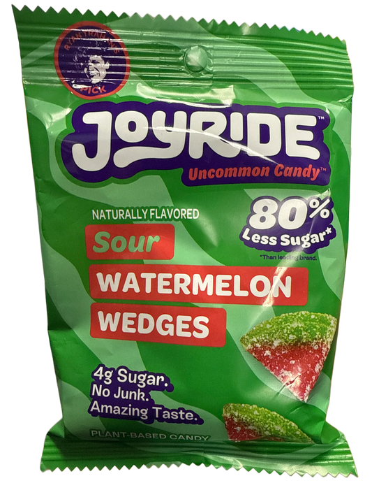 JOYRIDE Uncommon Candy Sour Watermelon Wedges 3.5OZ - U.S Edition