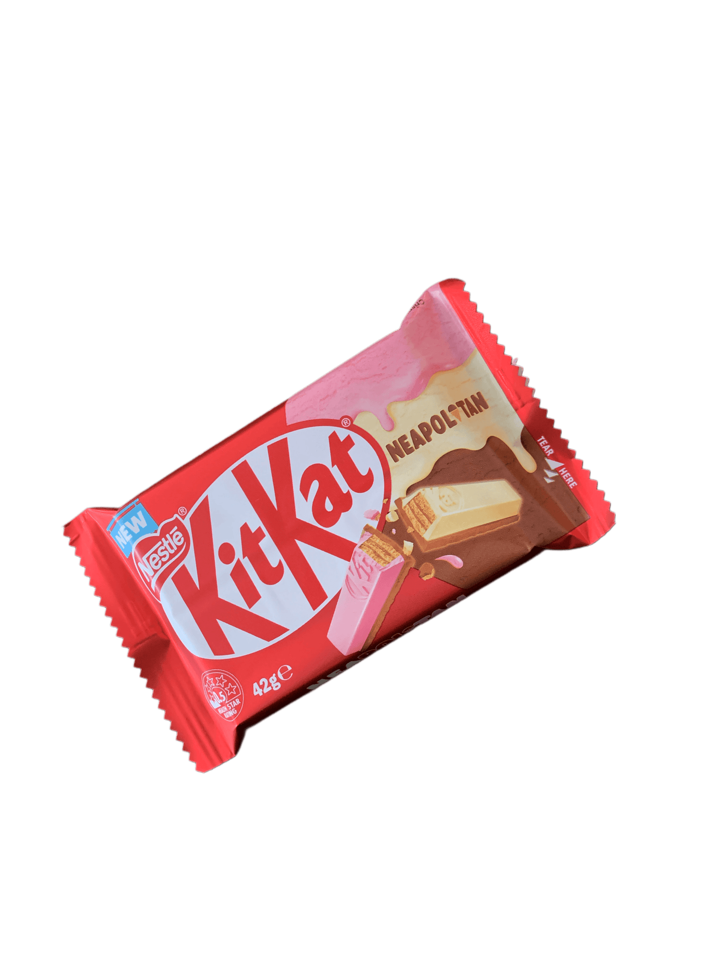 Kit Kat Neapolitan Chocolate Bar 42G - Australian Edition