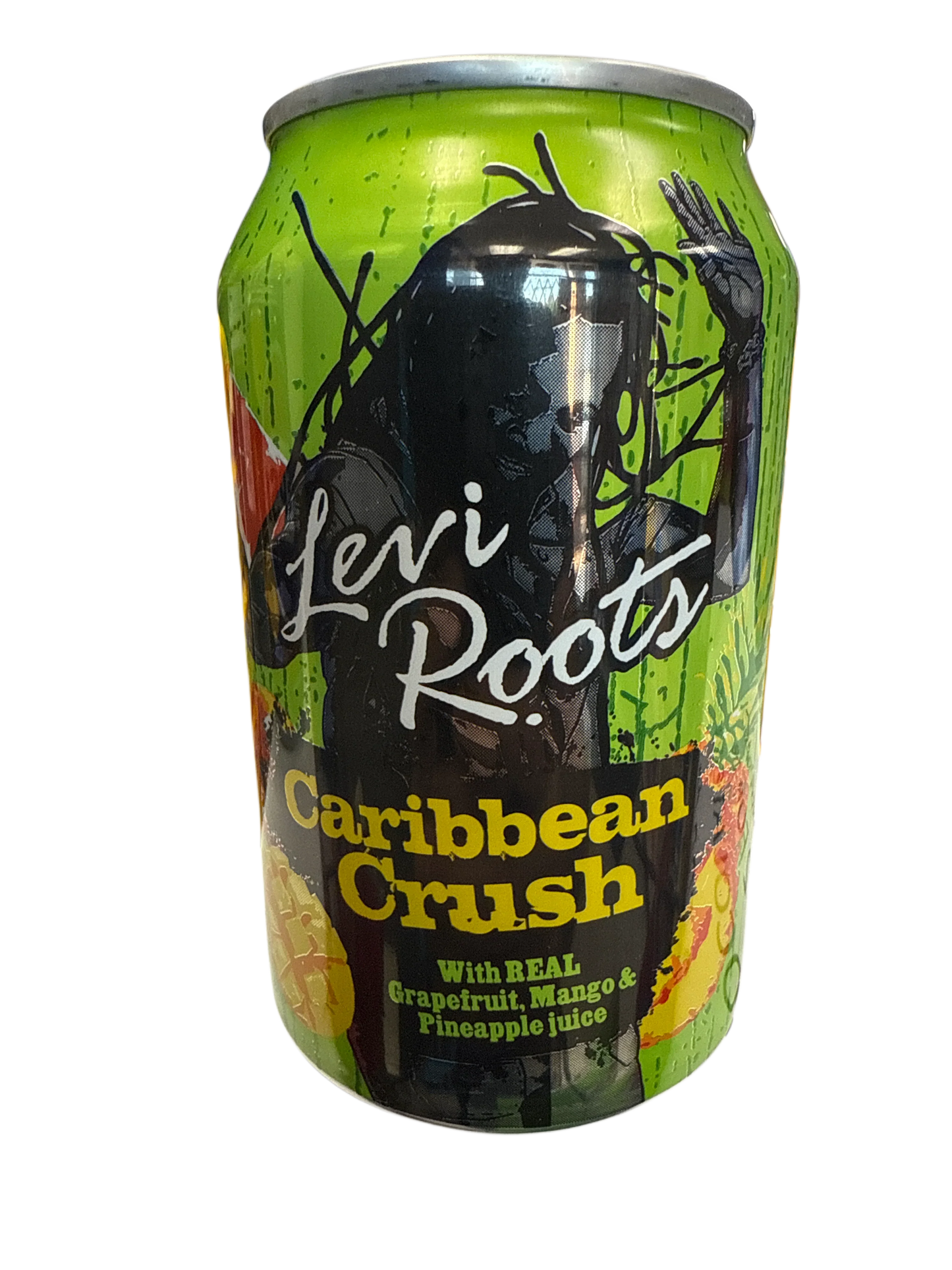 Levi Roots Caribbean Crush Grapefruit Mango Pineapple Flavour 355 ML - U.K Edition
