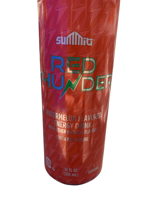 Summit Red Thunder Watermelon Energy Drink 355ML - Canadian Edition