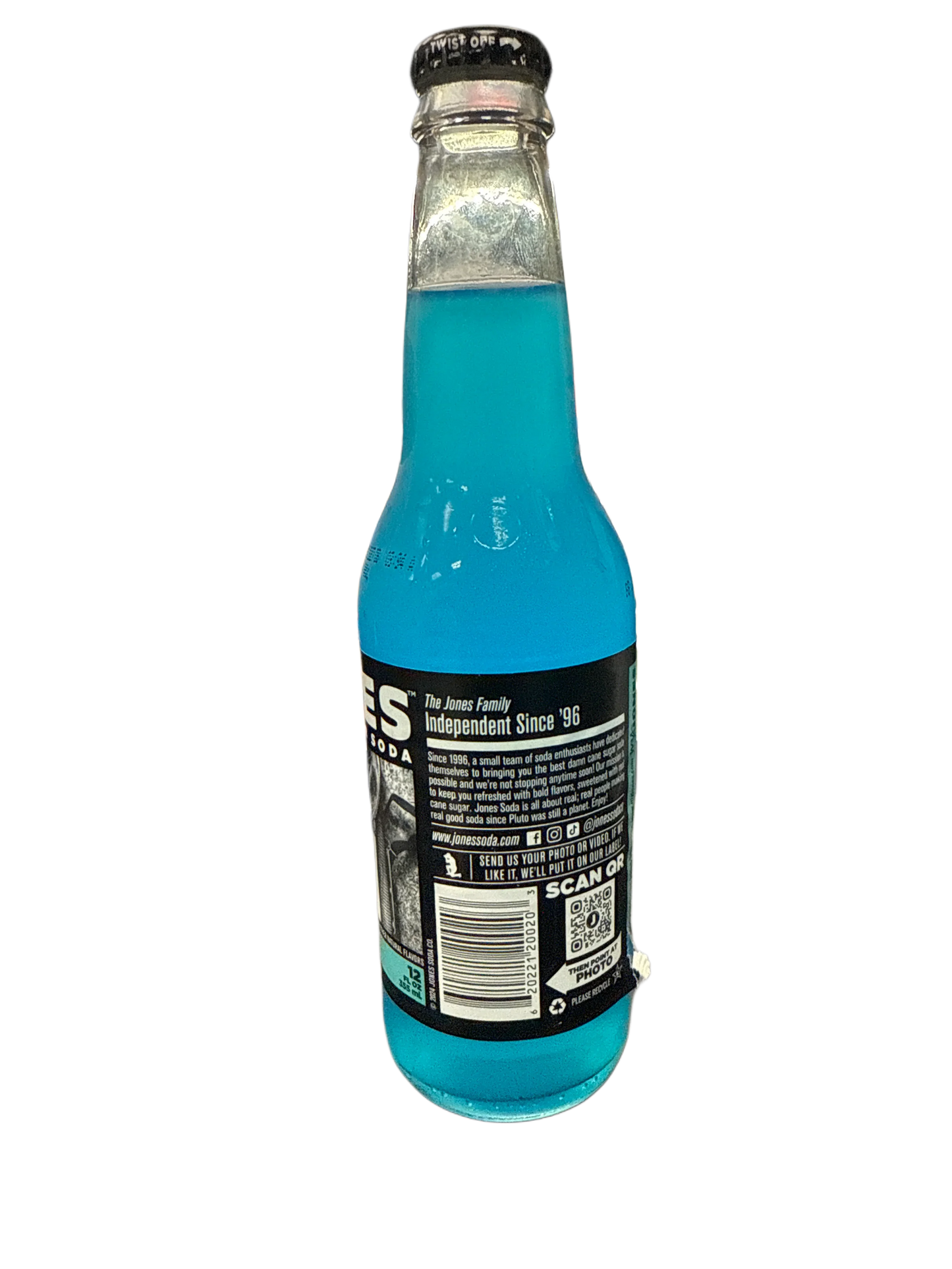 Jones Berry Lemonade Soda Flavoured Glass Bottle 355ML - Canadian Edition