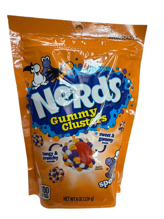 Nerds Halloween Spooky Gummy Clusters 226G - U.S Edition