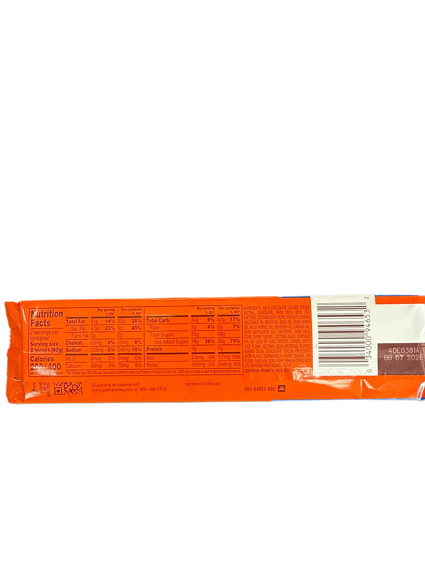 Reeses King Size Oreo Peanut Butter Cups 79G - U.S Edition