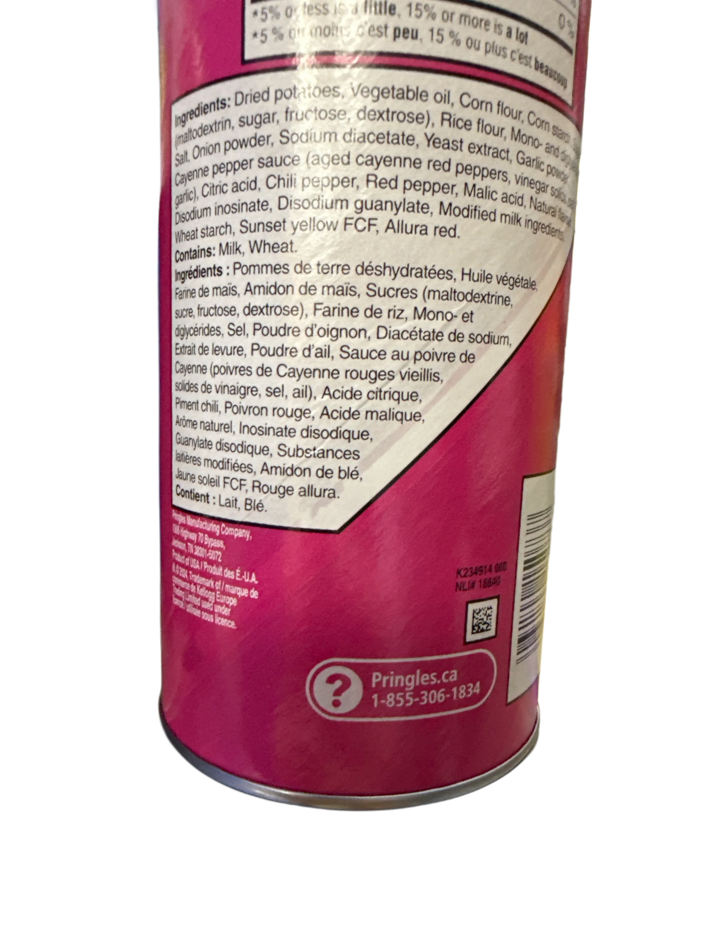 Pringles Sweet Chili Sauce Flavour Potato Chips 131G - Thailand Edition