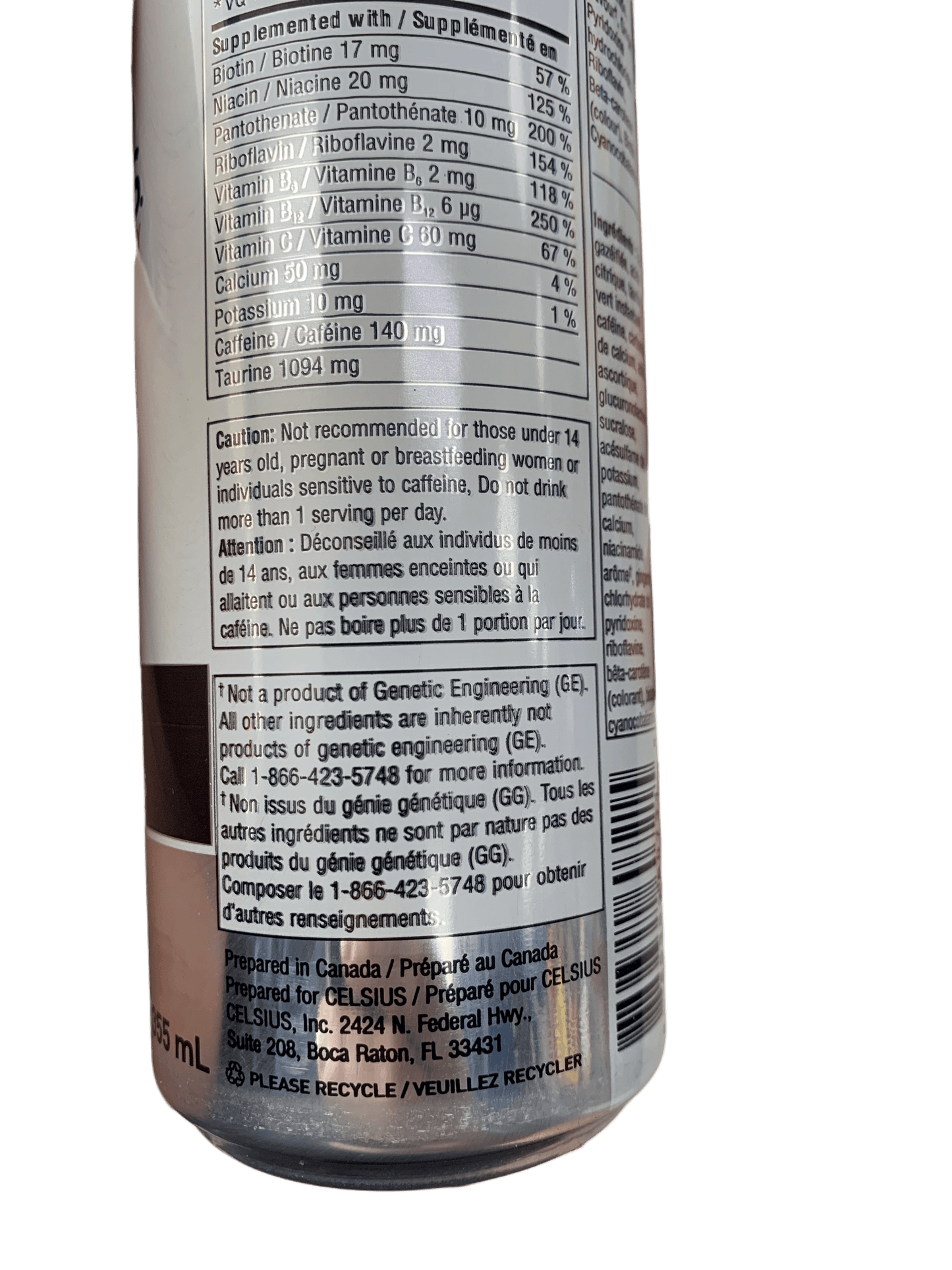 Celsius Sparkling Kiwi Guava Energy Drink 355ML - Canadian Edition