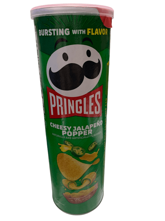 Pringles Cheesy Jalapeno Popper Flavour 158G - U.S Edition