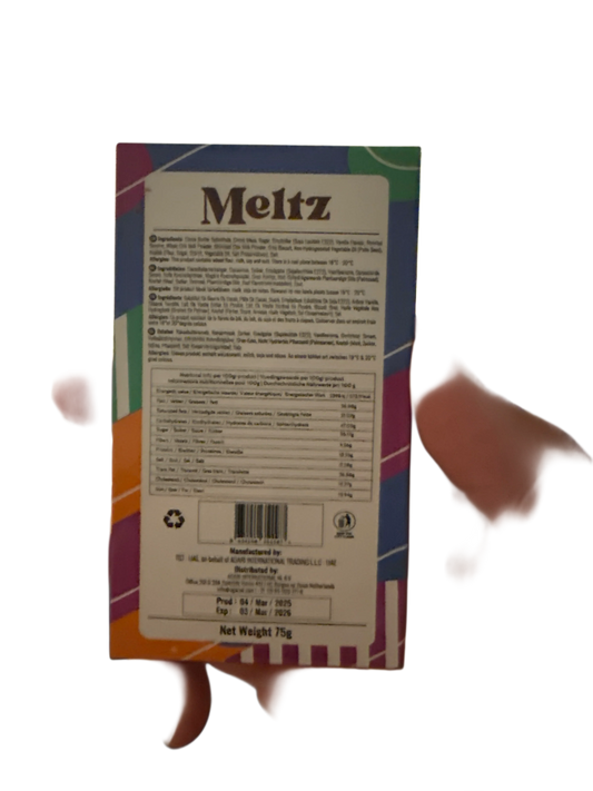 Meltz Dubai Chocolate Popping Candy Knafeh Flavour 75G - Dubai Edition
