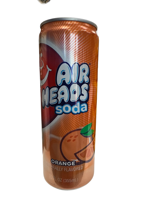 Air Heads Soda Orange Flavour 355ML – Exotic U.S Edition Drink