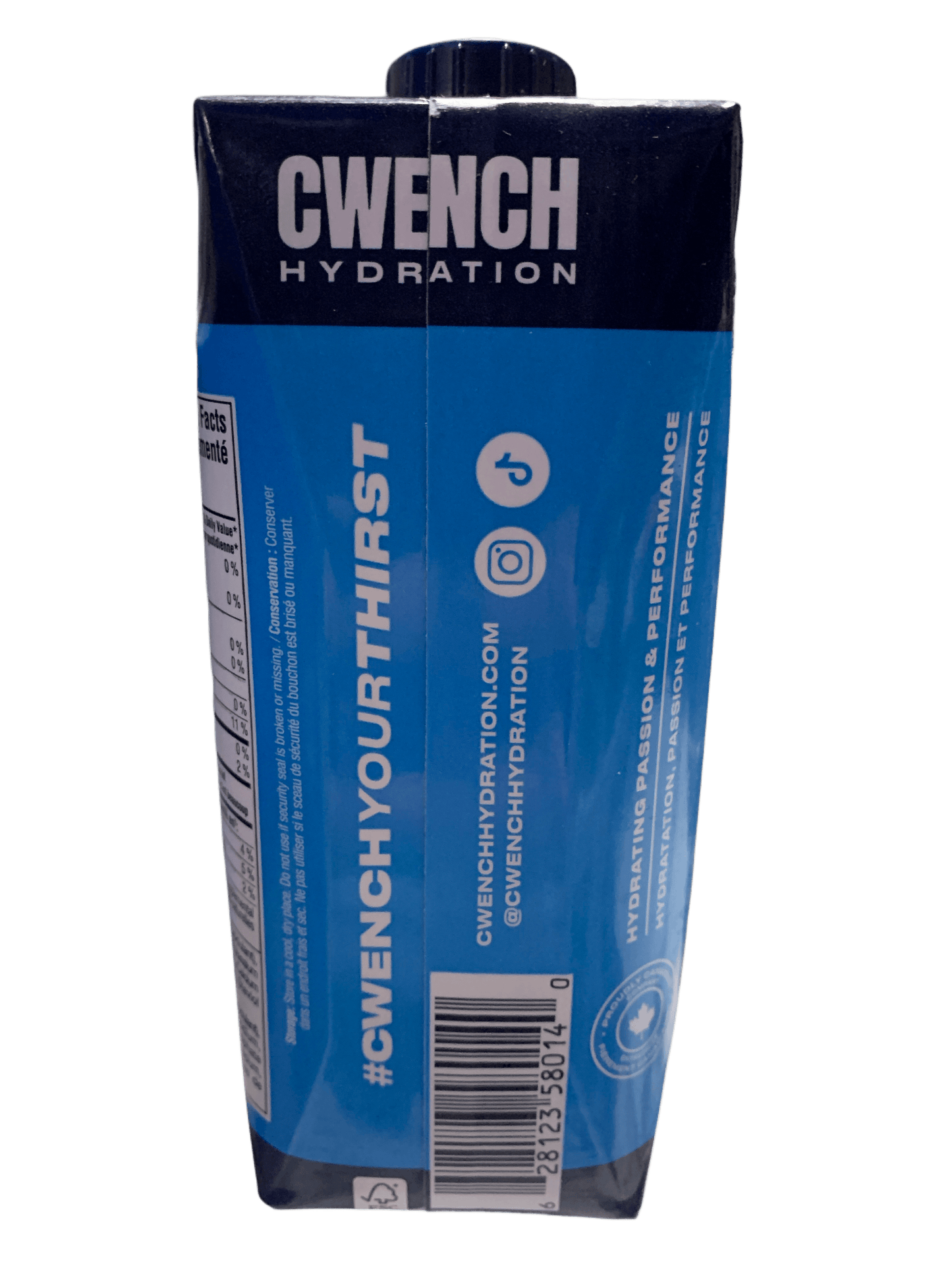 CWENCH Blue Raspberry Hydration 500ML - Canadian Edition