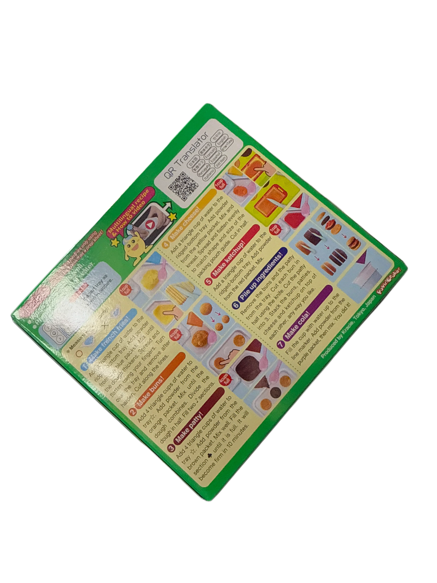 Kracie Poppin Cookin Tanoshii Hamburger Candy 32G - Japanese Edition