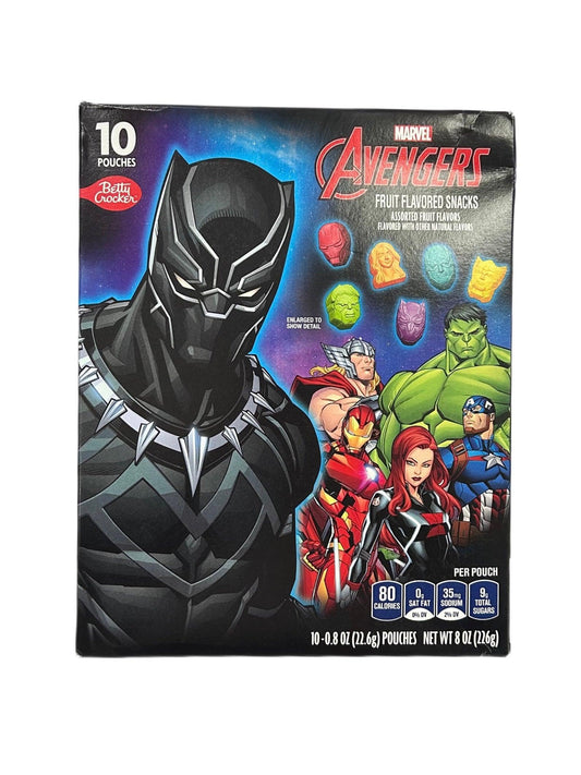 Marvel Avengers Fruit Snacks - 10 Pouches