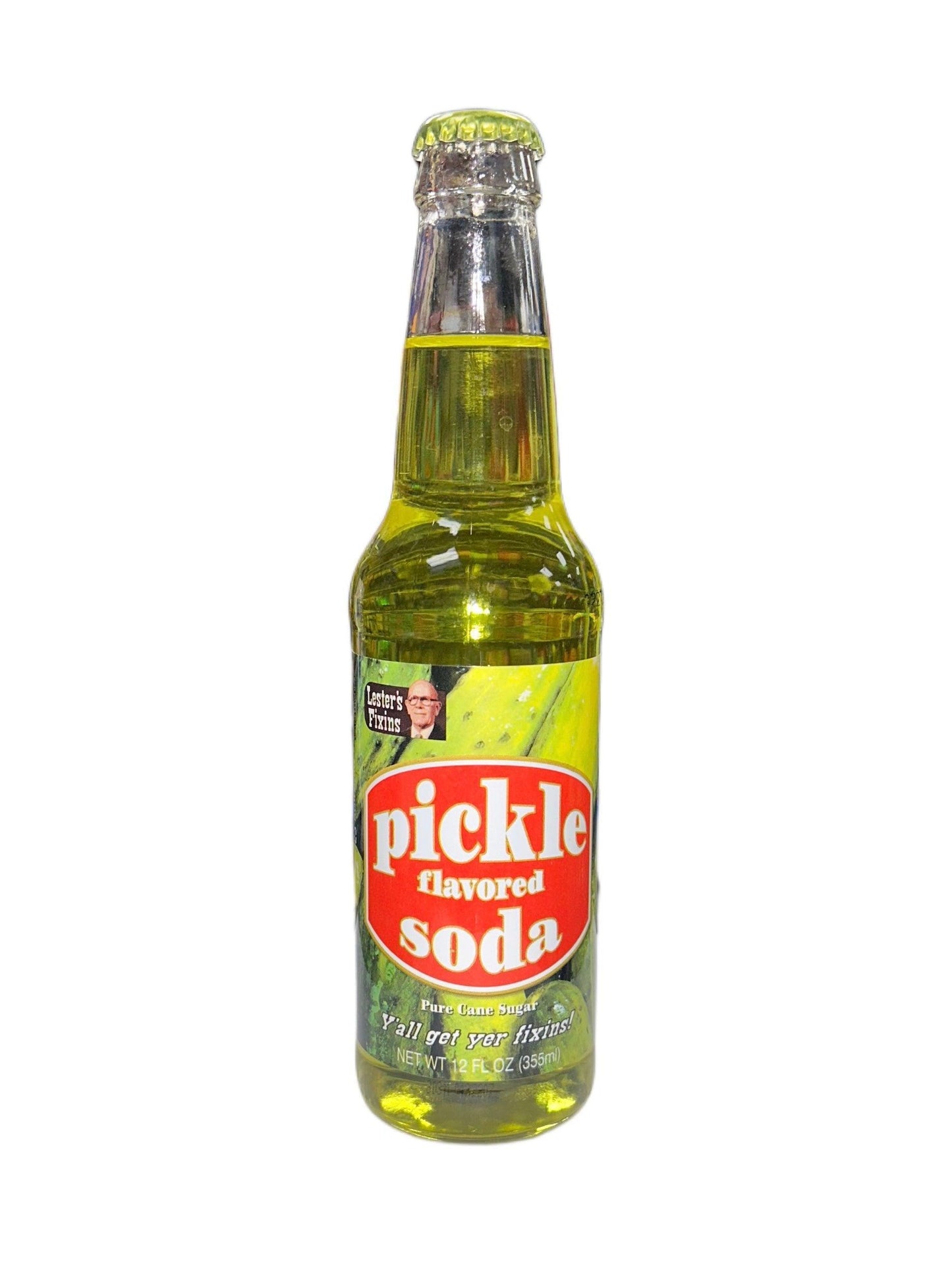 Lester's Fixins Pickle Flavored Soda - 355ml