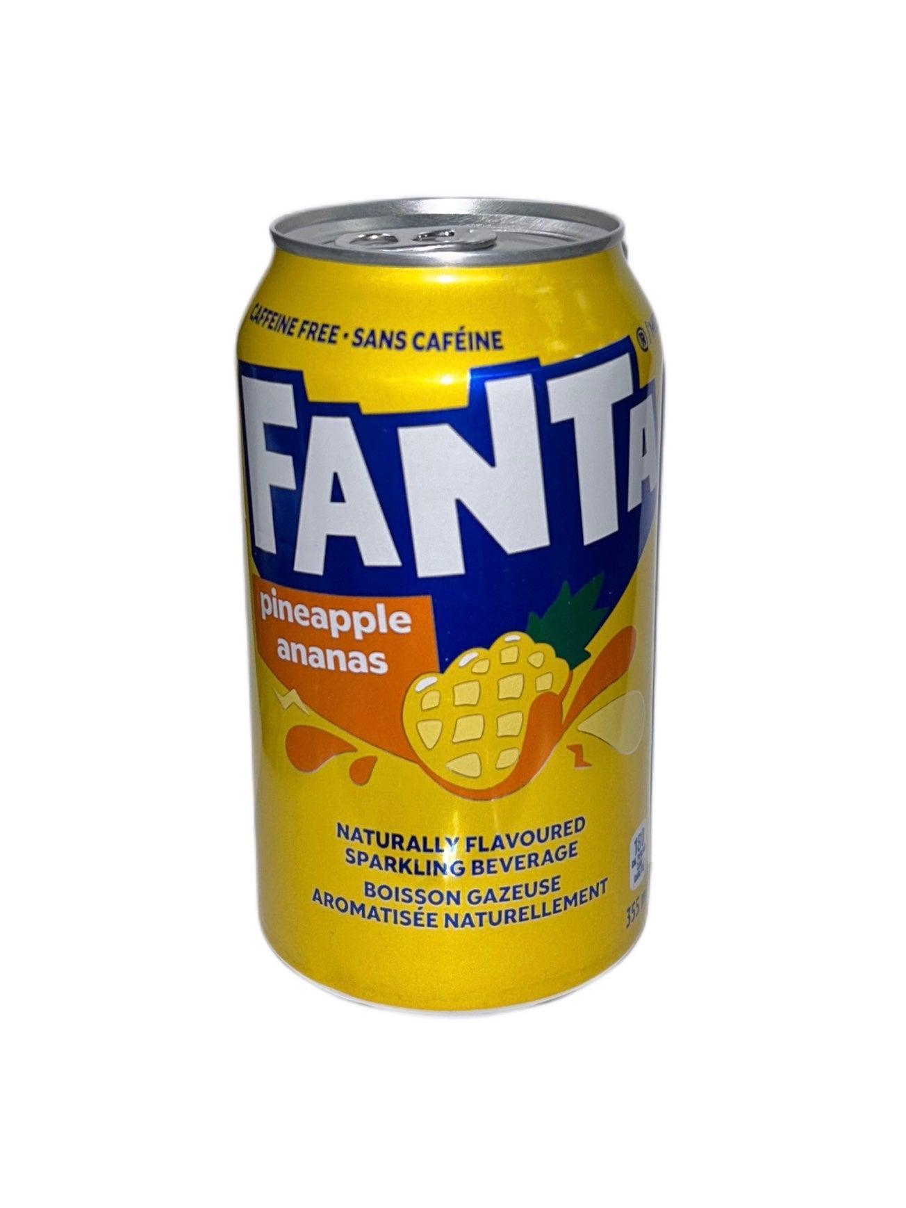 Fanta Pineapple Can 355ML - Canadian Edition