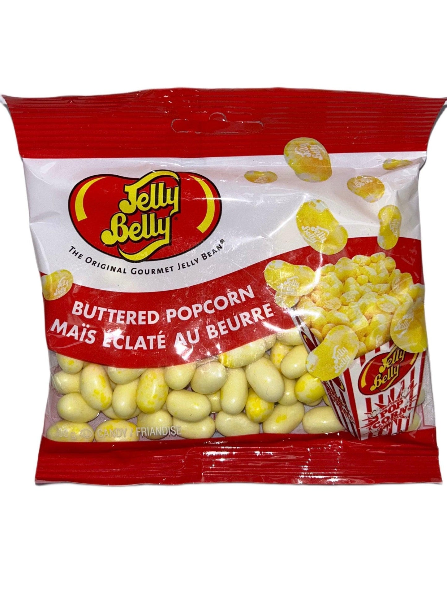 Jelly Belly Buttered Popcorn Candy Bag 100G - U.S Edition