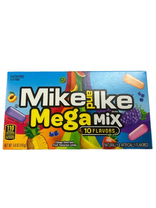 Mike and Ike Mega Mix Theatre Box 4.25OZ - Canadian Edition
