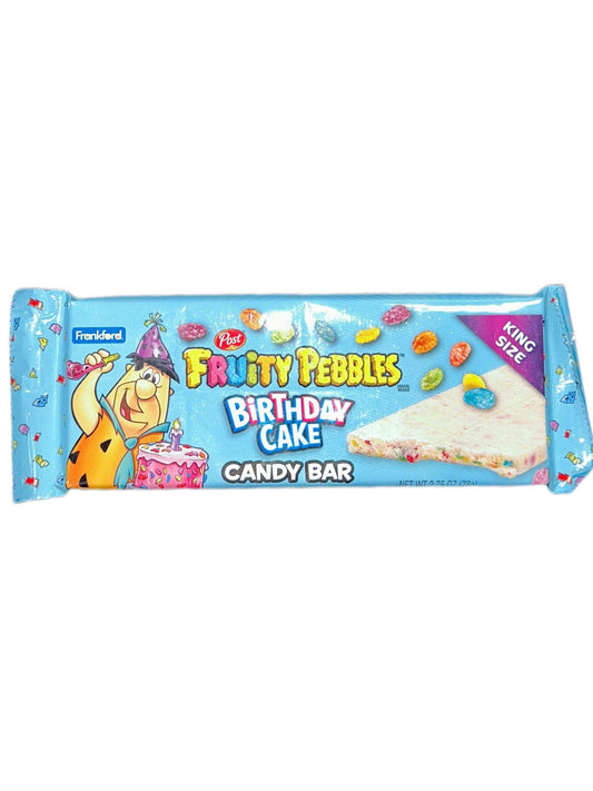 Fruity Pebbles Birthday Cake King Size Candy Bar