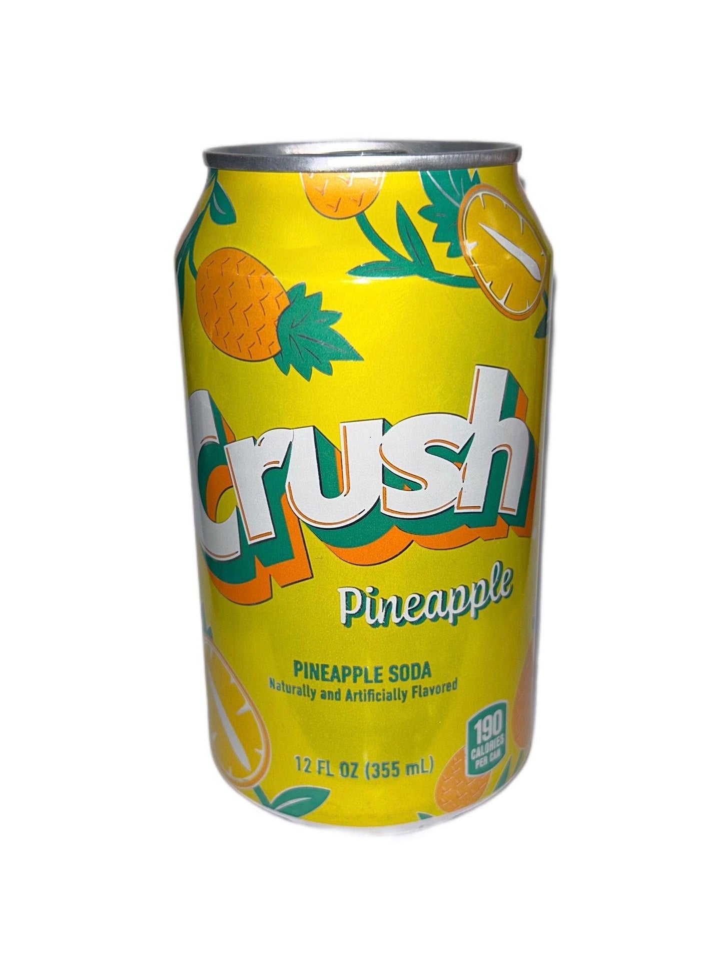 Crush Pineapple Soda Can 355ML