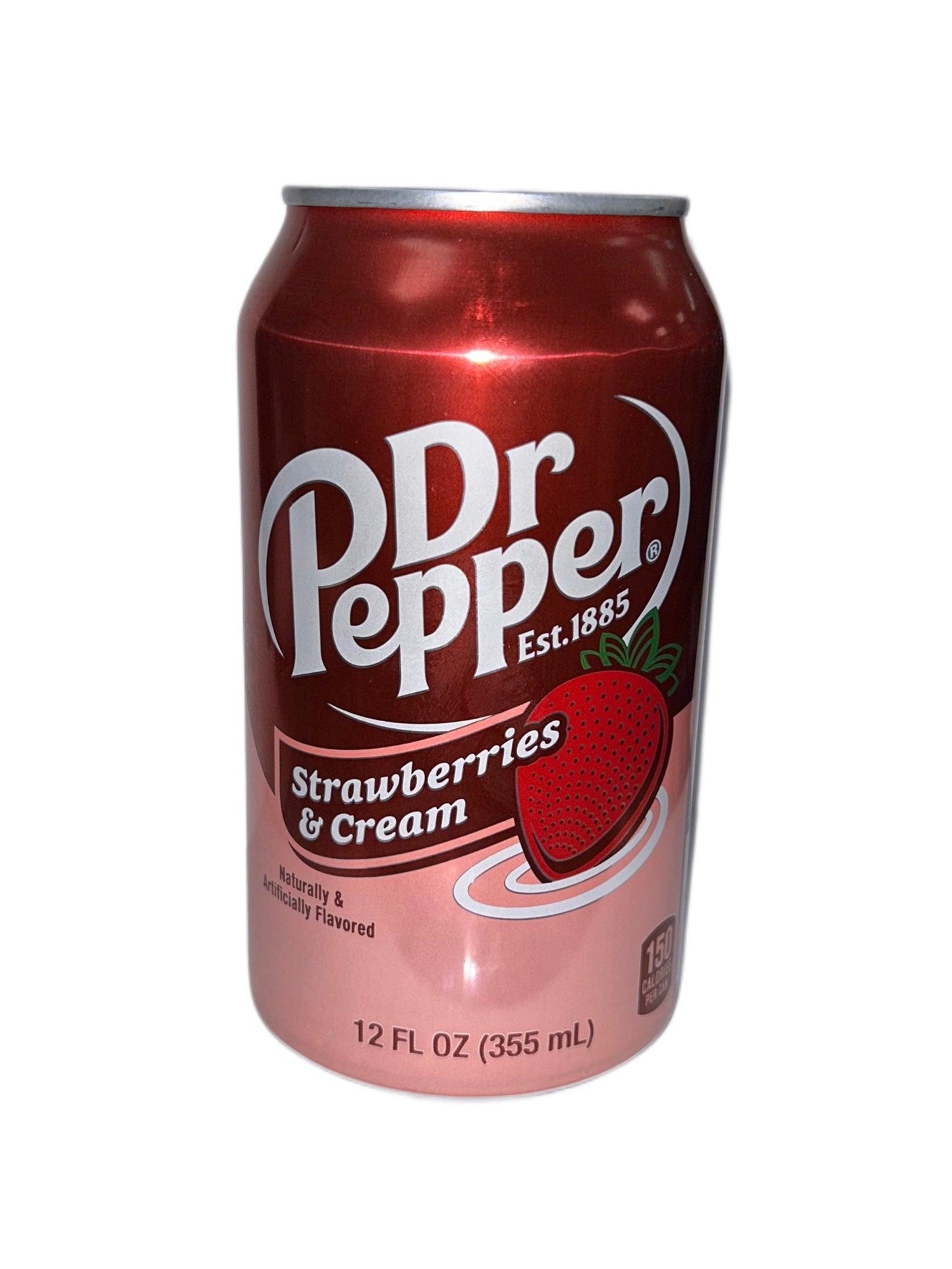 Dr. Pepper Strawberries & Cream Can 355ML - U.S Edition