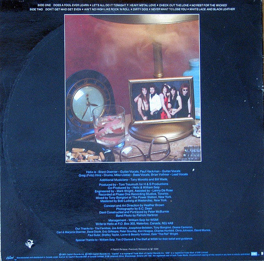 Helix – No Rest For The Wicked - 1983 Original - Bargain Bin!