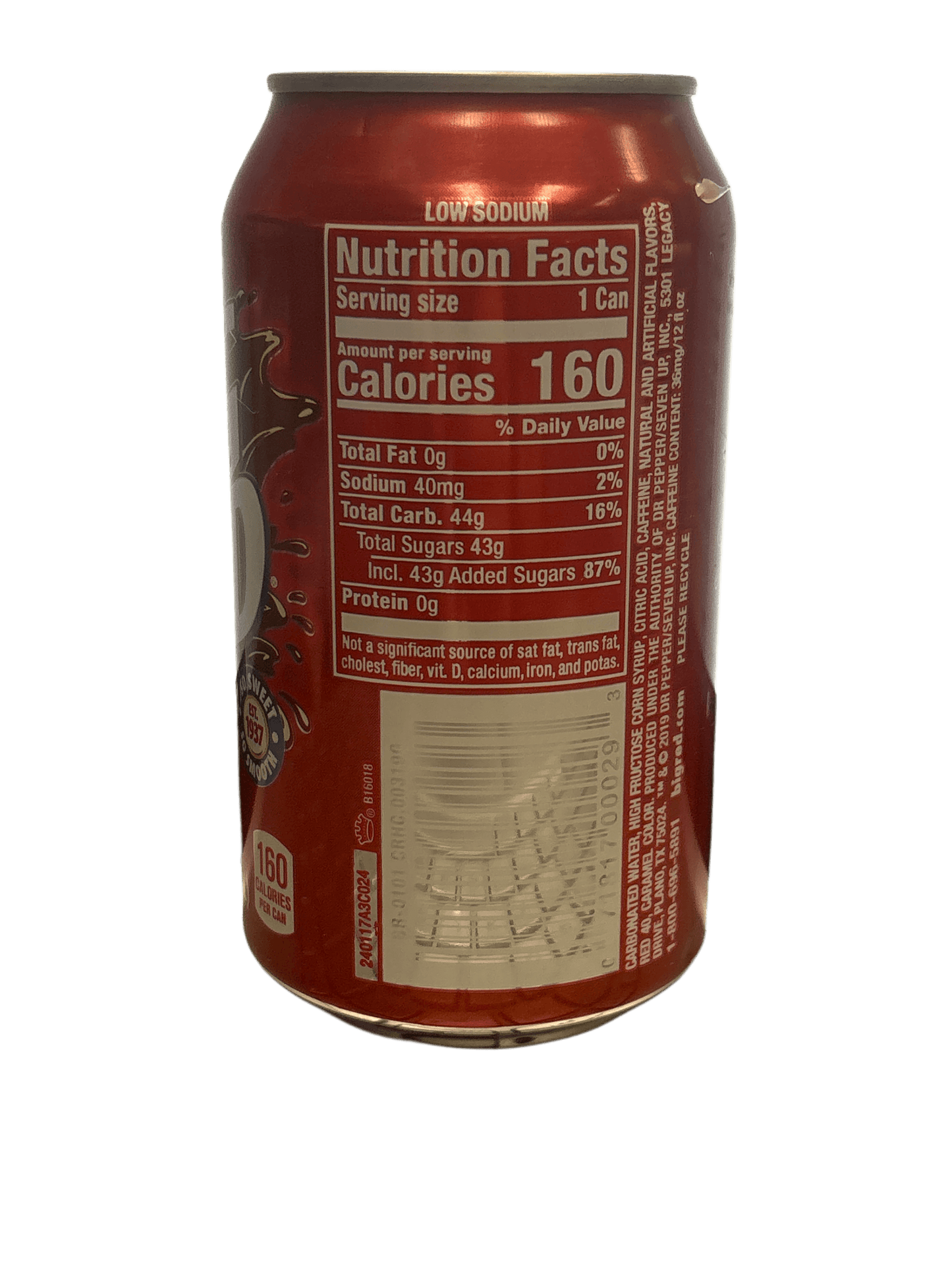 BIG RED Soda Can 355ML - U.S Edition