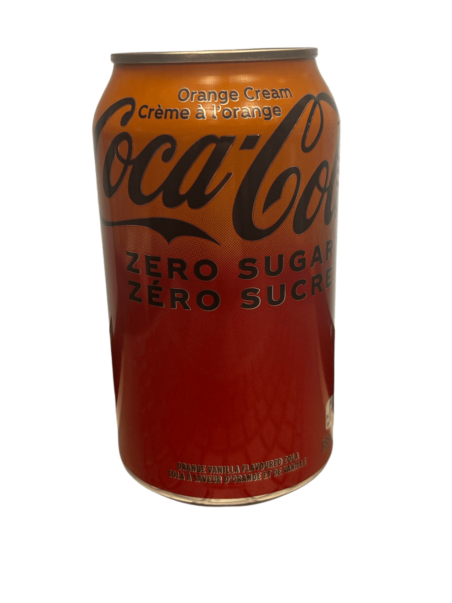 Coca Cola Zero Orange Cream Soda Can 355 ML - Canadian Edition