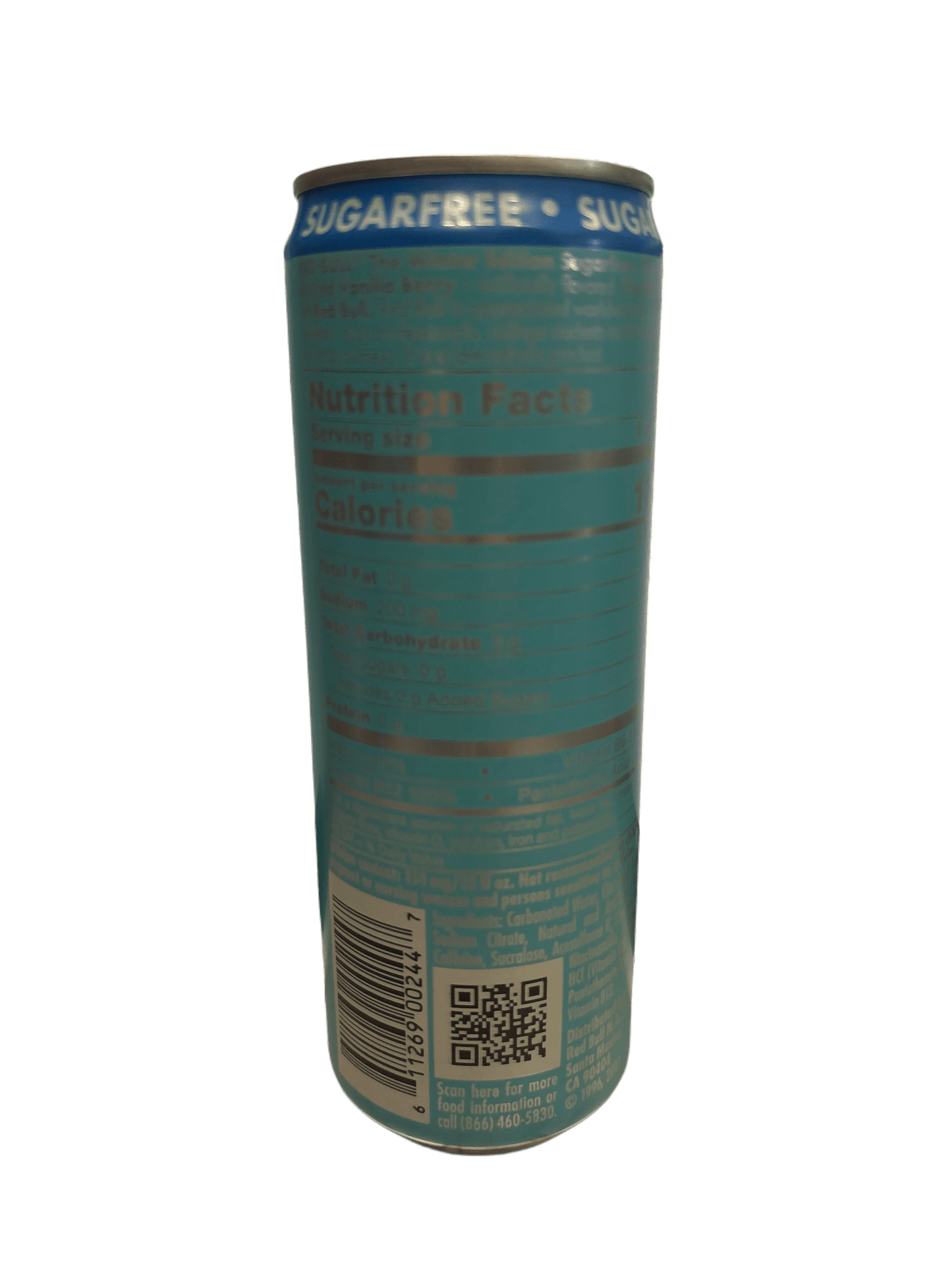 Red Bull Sugar Free Iced Vanilla Berry 355ML - U.S Edition