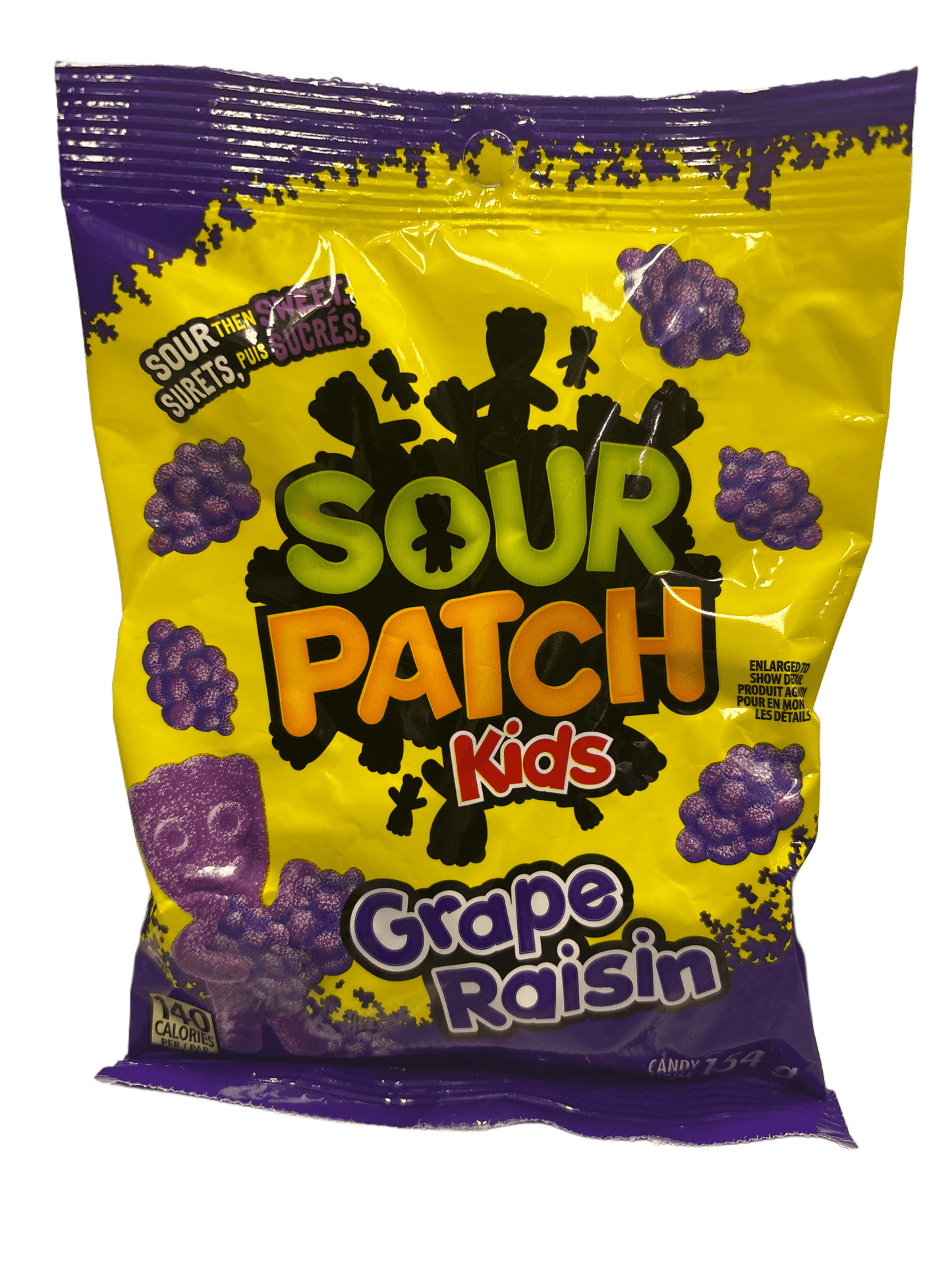 Sour Patch Kids Grape Candy Bag 150G - Canadian Edition
