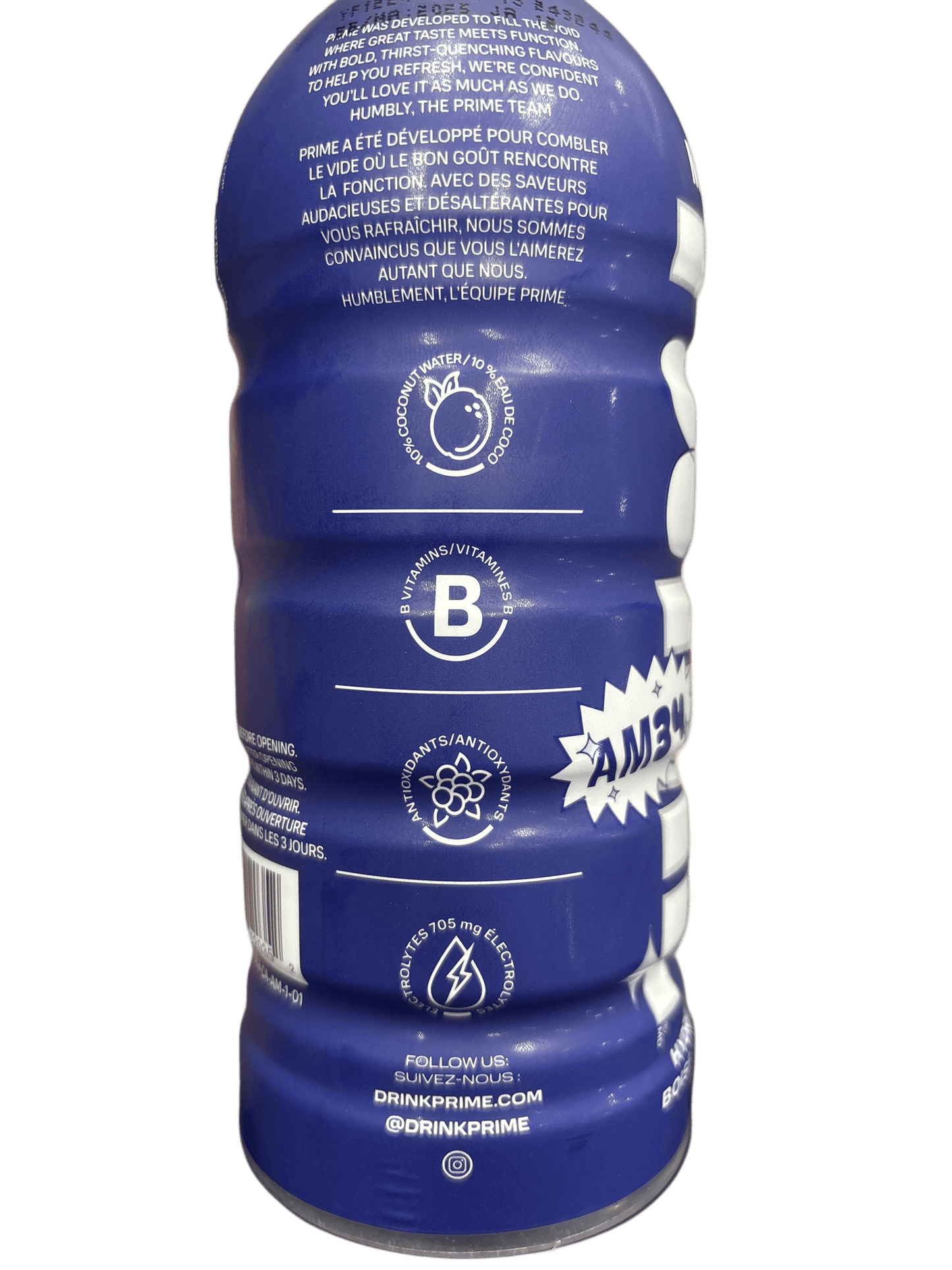 Prime Hydration Auston Matthews Limited Edition 500ML - Canadian Edition