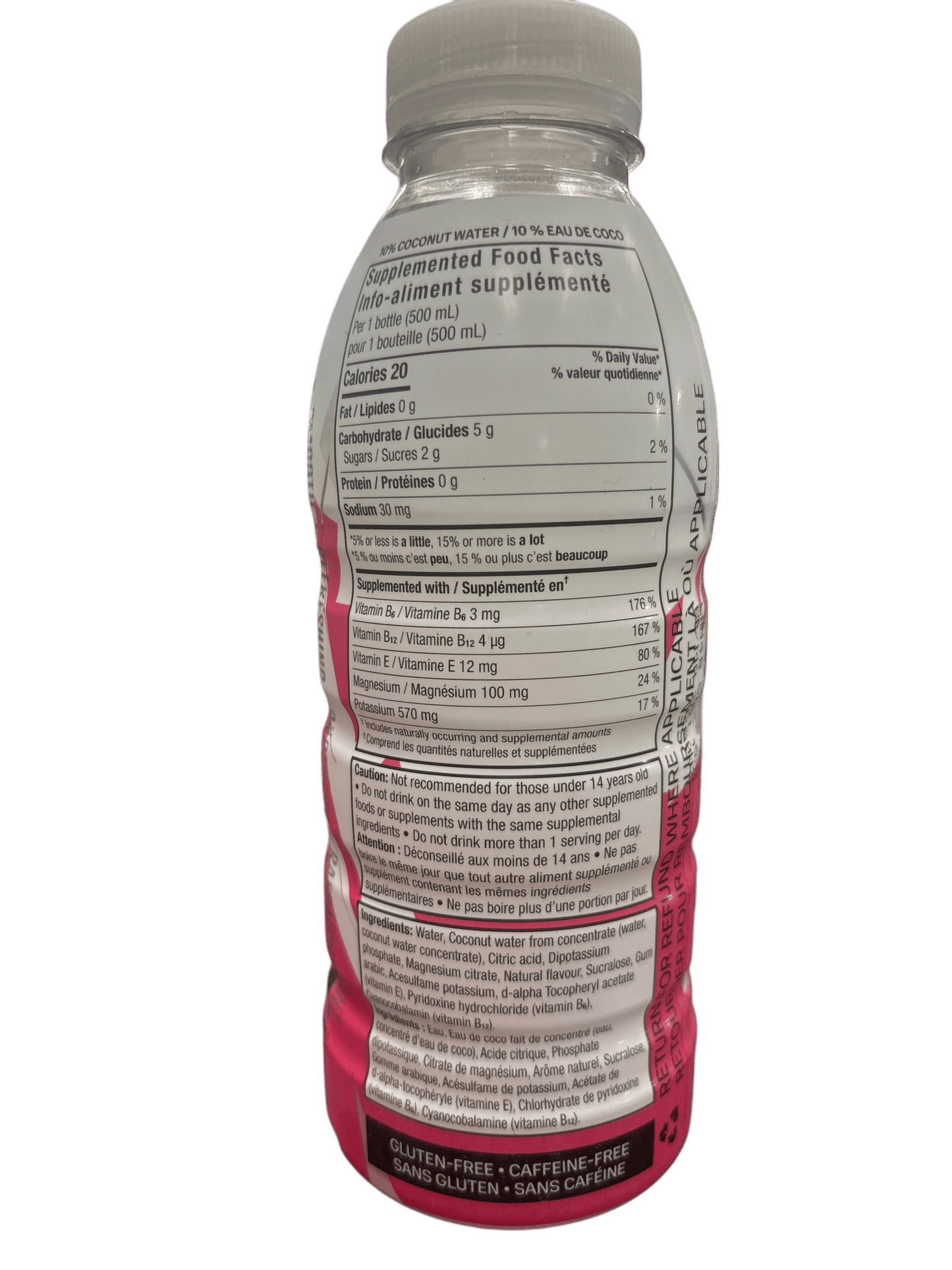 Prime Hydration Red Chill ICE Drink 500ML - Canadian Edition