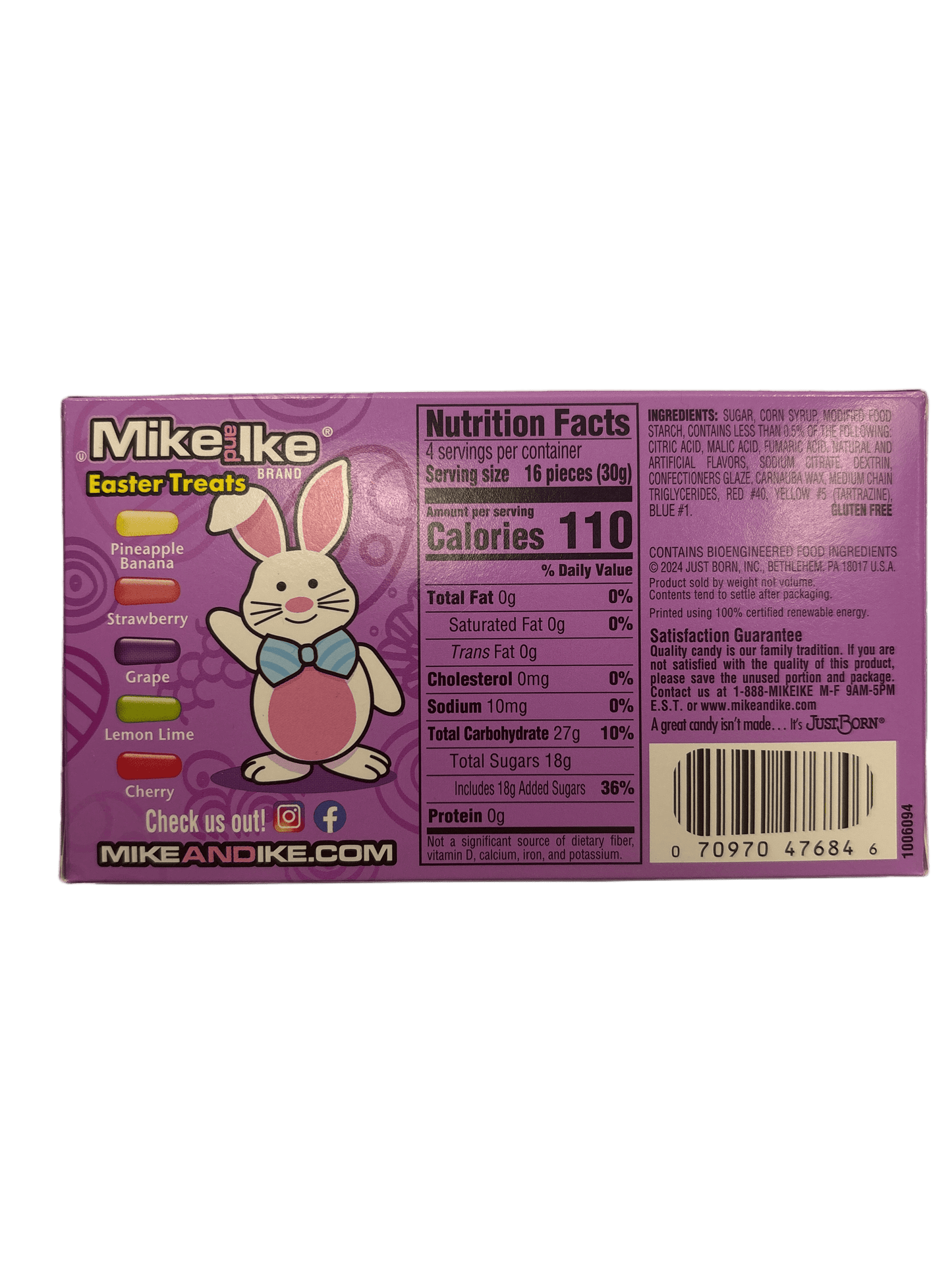 Mike And Ike Easter Treats 4.25OZ - U.S Edition