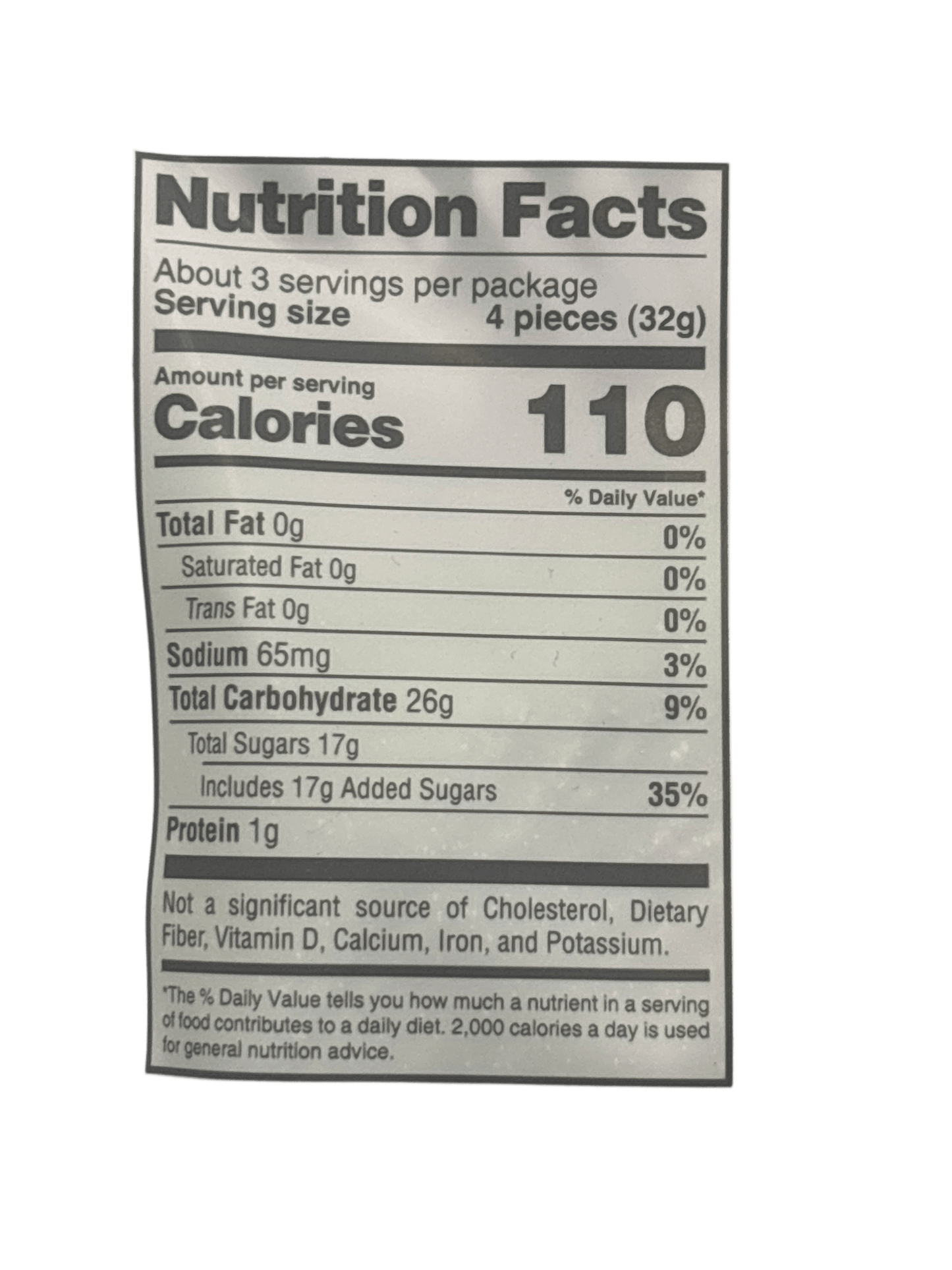 Sour Strips Green Apple Candy Bag 3.40OZ - U.S Edition