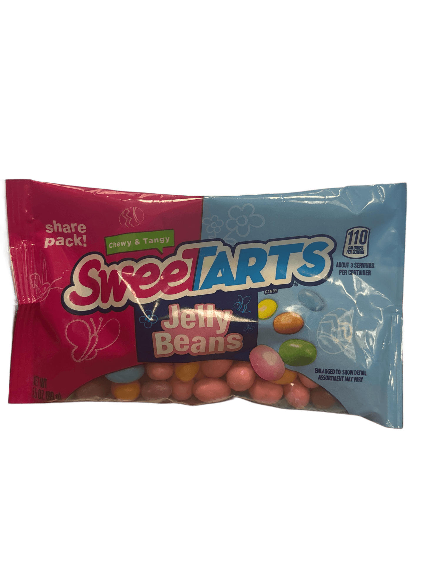 Sweet Tarts Jelly Beans Easter Share Pack 3.5OZ - Mexican Edition