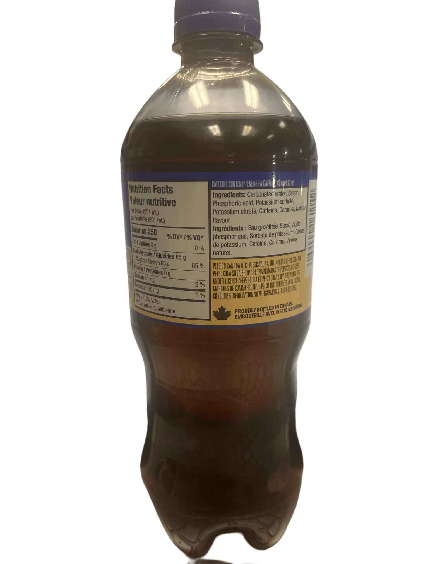 Pepsi Cola Cream Soda 591ML - Canadian Edition