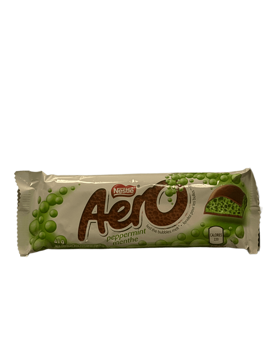Nestle Aero Peppermint Chocolate Bar 41G - Canadian Edition