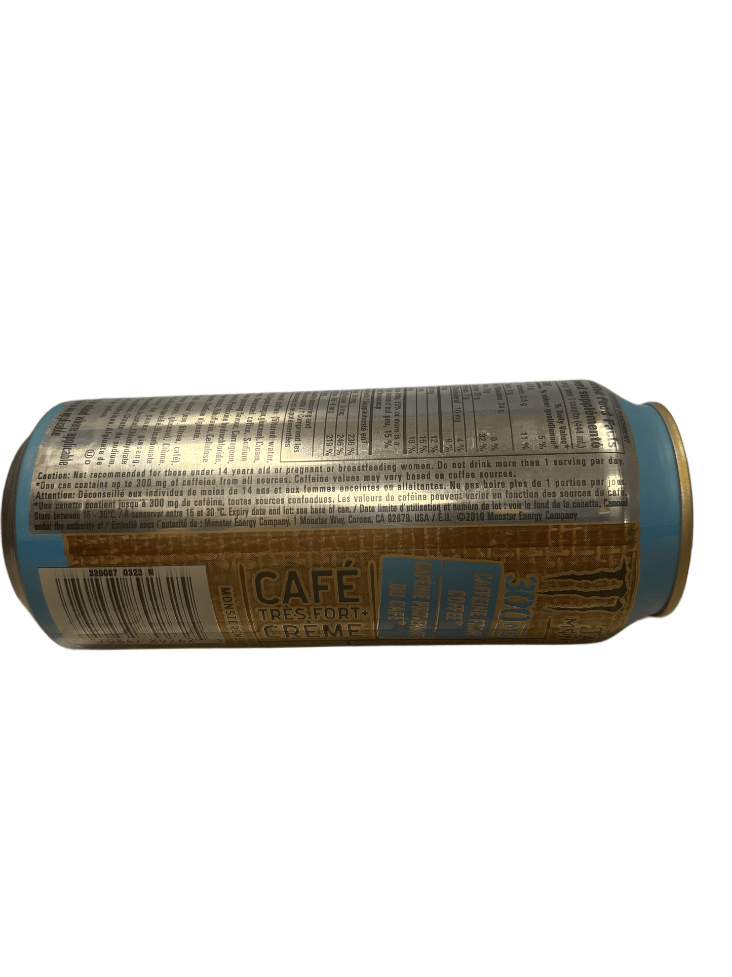 Monster Energy 300 French Vanilla Triple Shot 444ML - Canadian Edition