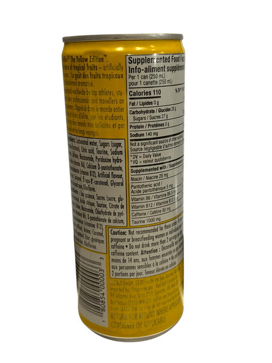 Red Bull Tropical Energy Drink 250ML - Canada Edition